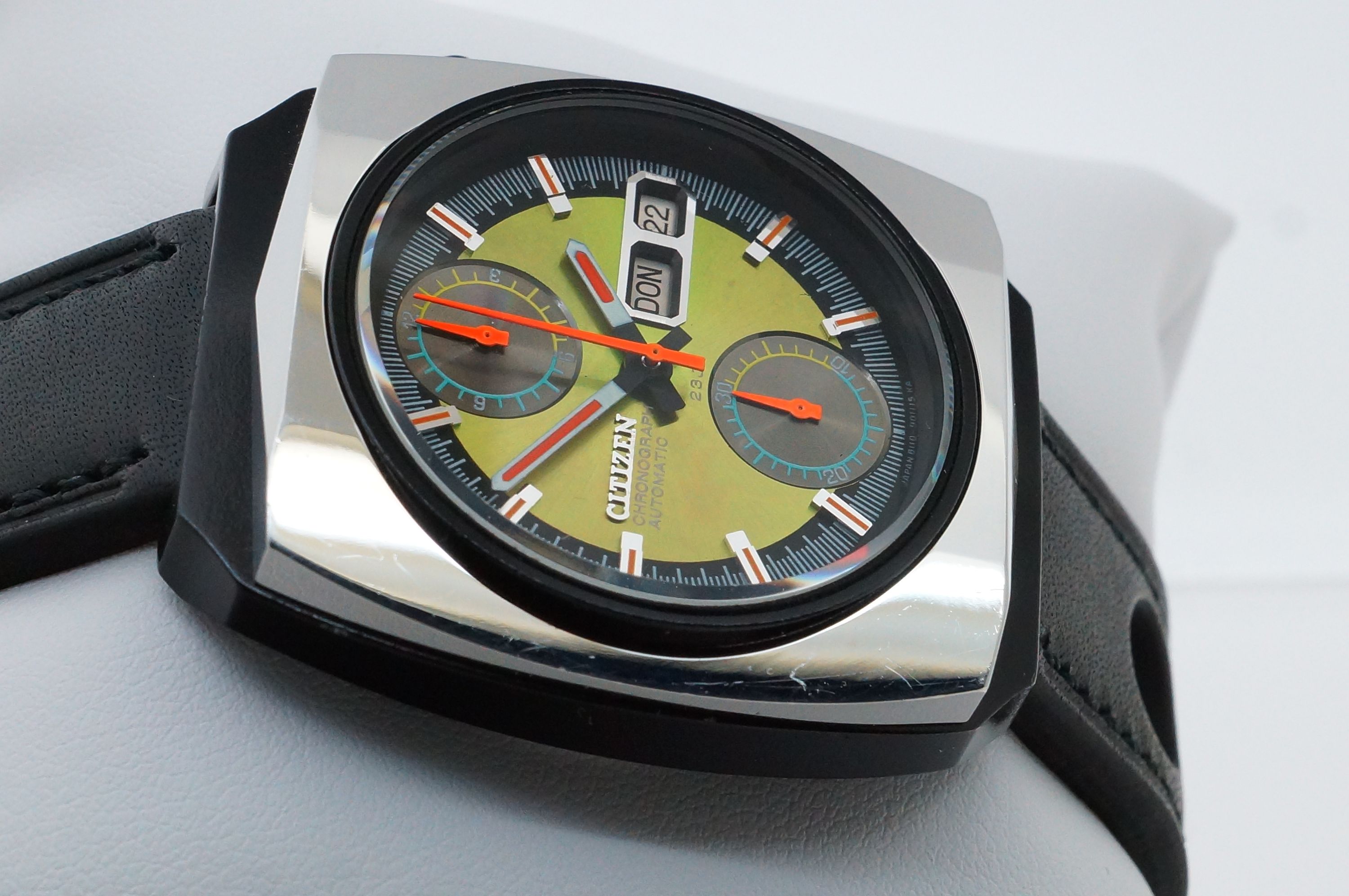 Citizen Automatic Chronograph „Monaco“ – Kaliber 8110A (1974)