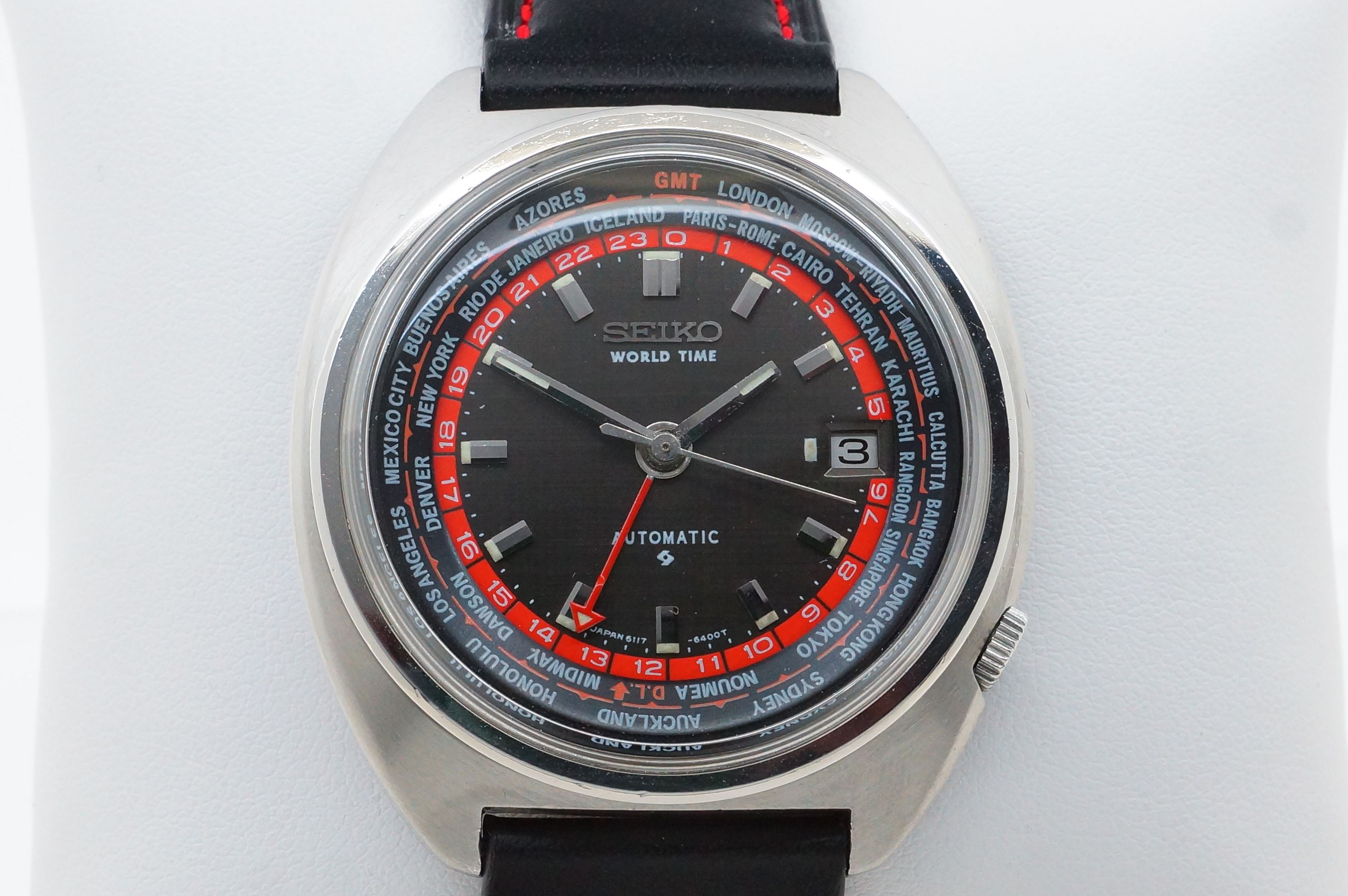 Seiko World Time Automatic GMT Ref. 6117-6400 – Kaliber 6117B (1971)