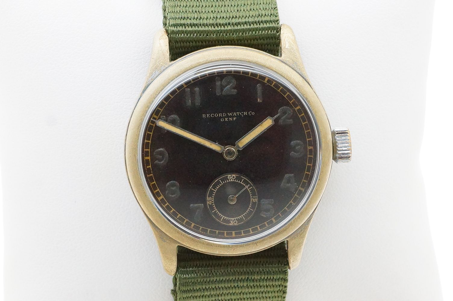 Record Watch Co Genf Dienstuhr Wehrmacht – Kaliber 022K